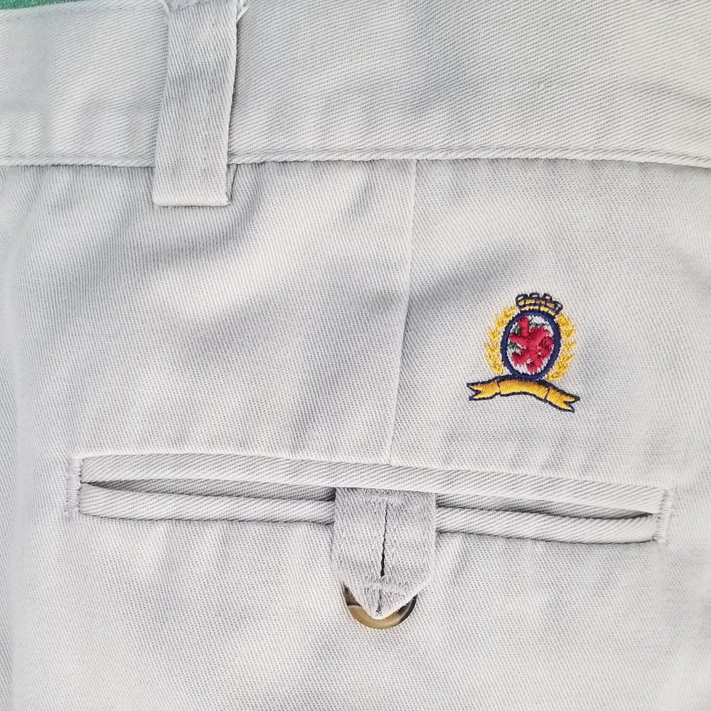 Tommy Hilfiger Pleated Front Men's Khaki Pants 42x30